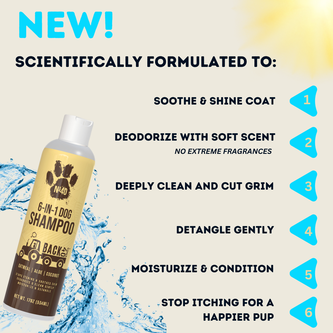 No. 40 Premium 6 in 1 Dog Shampoo Bundle (3 Bottles)