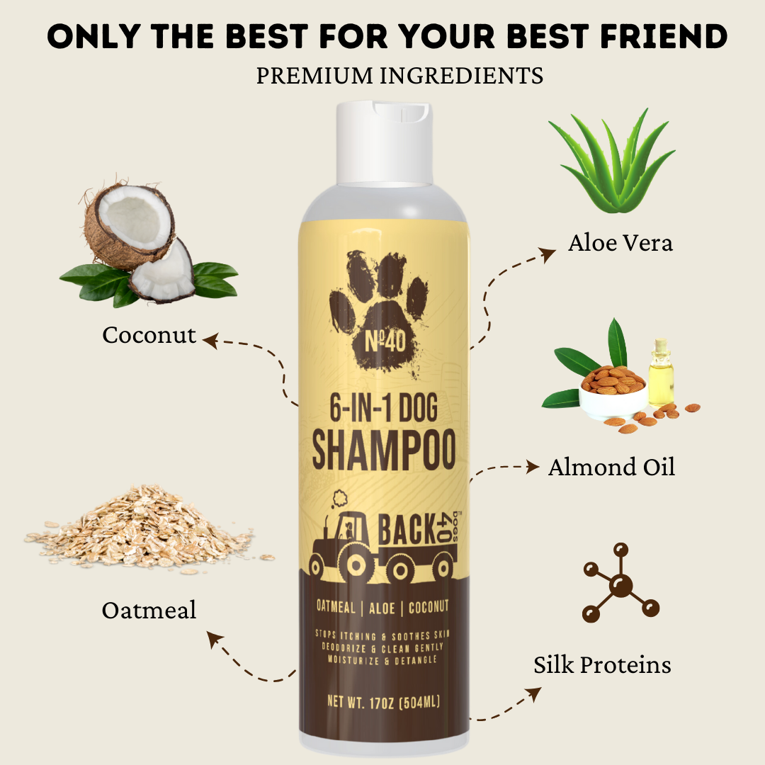 No. 40 Premium 6 in 1 Dog Shampoo Bundle (3 Bottles)
