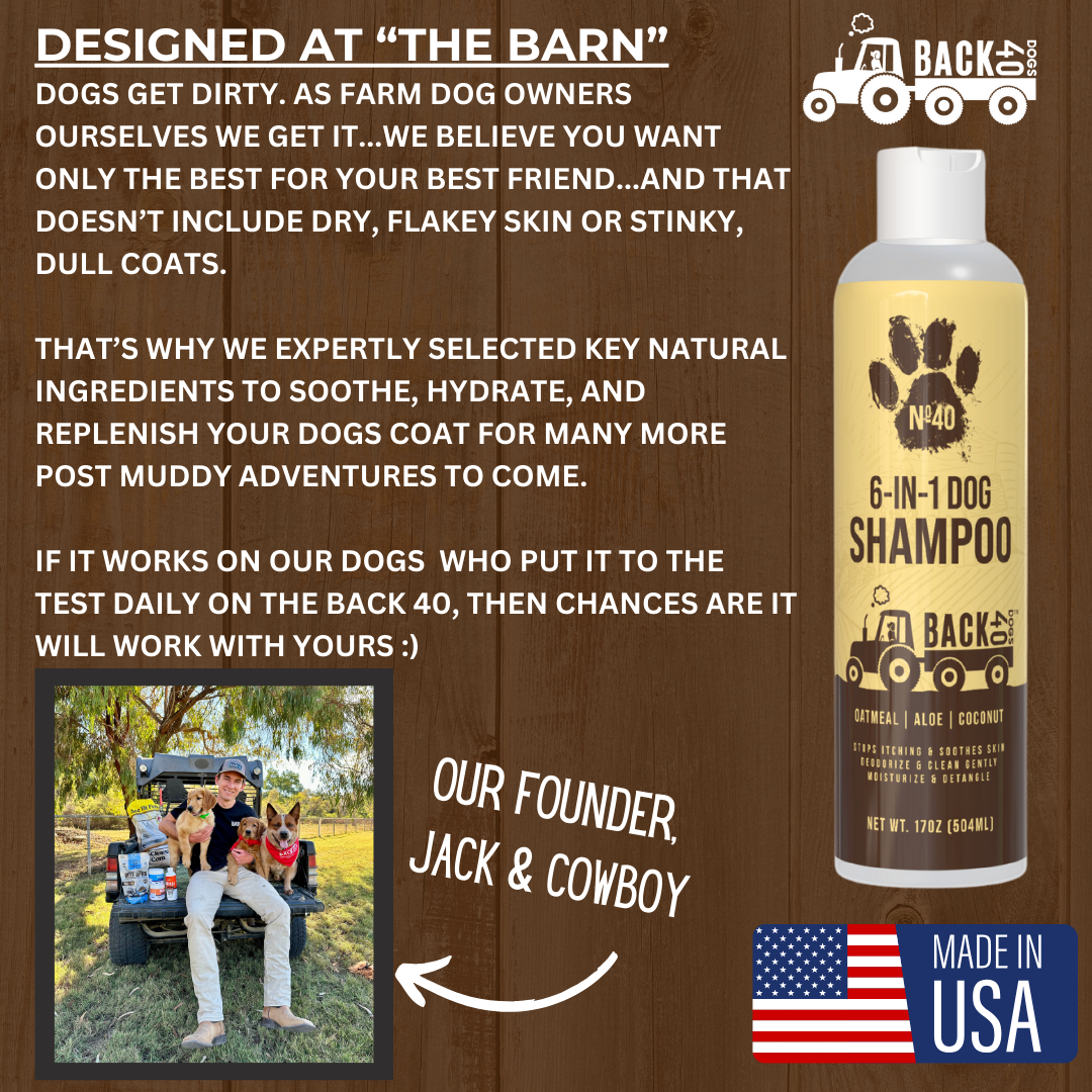 No. 40 Premium 6 in 1 Dog Shampoo Bundle (3 Bottles)