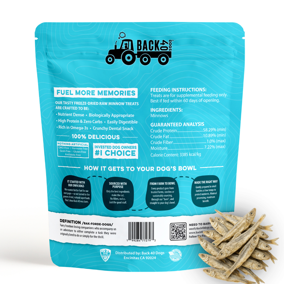 Freeze-Dried Minnows