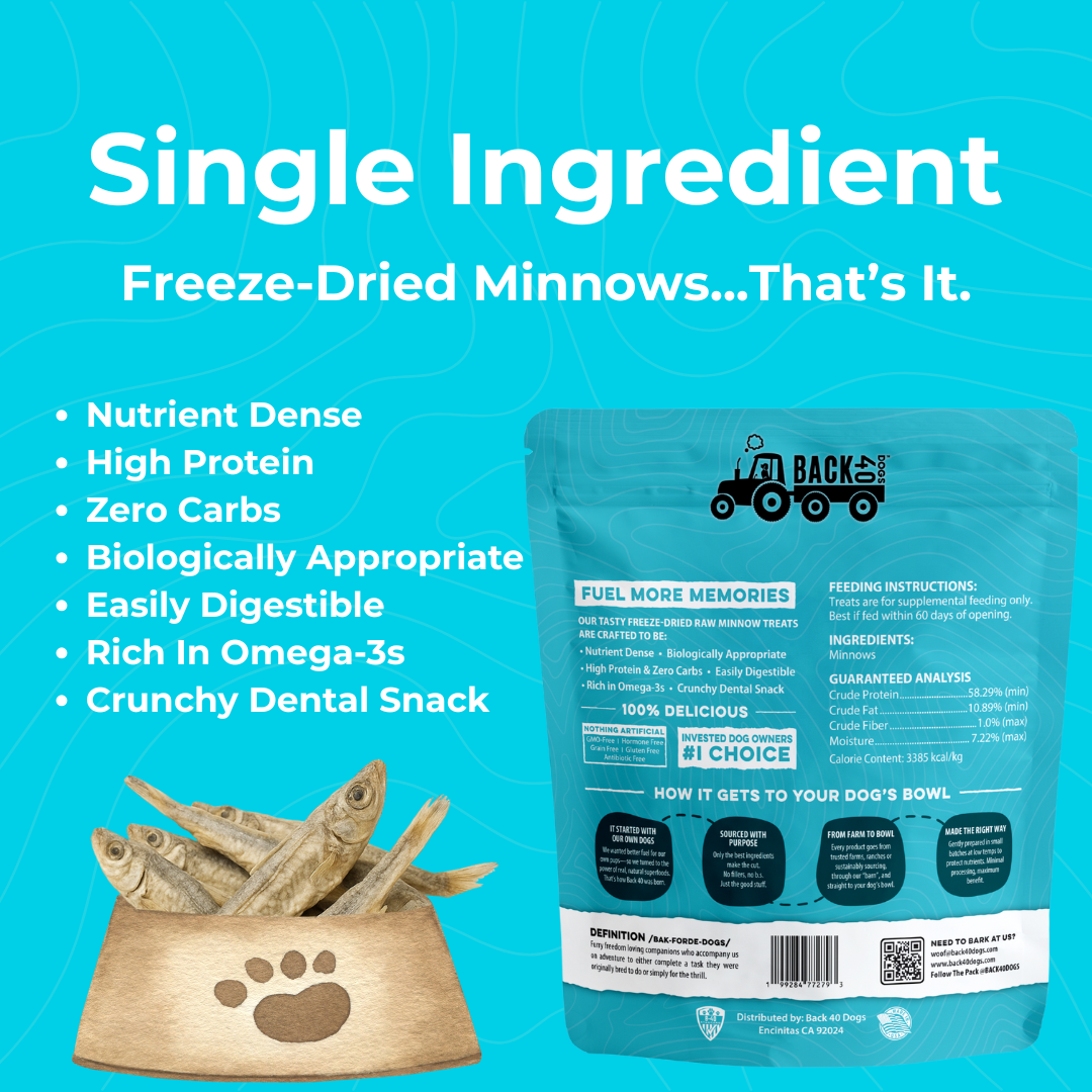 Freeze-Dried Minnows