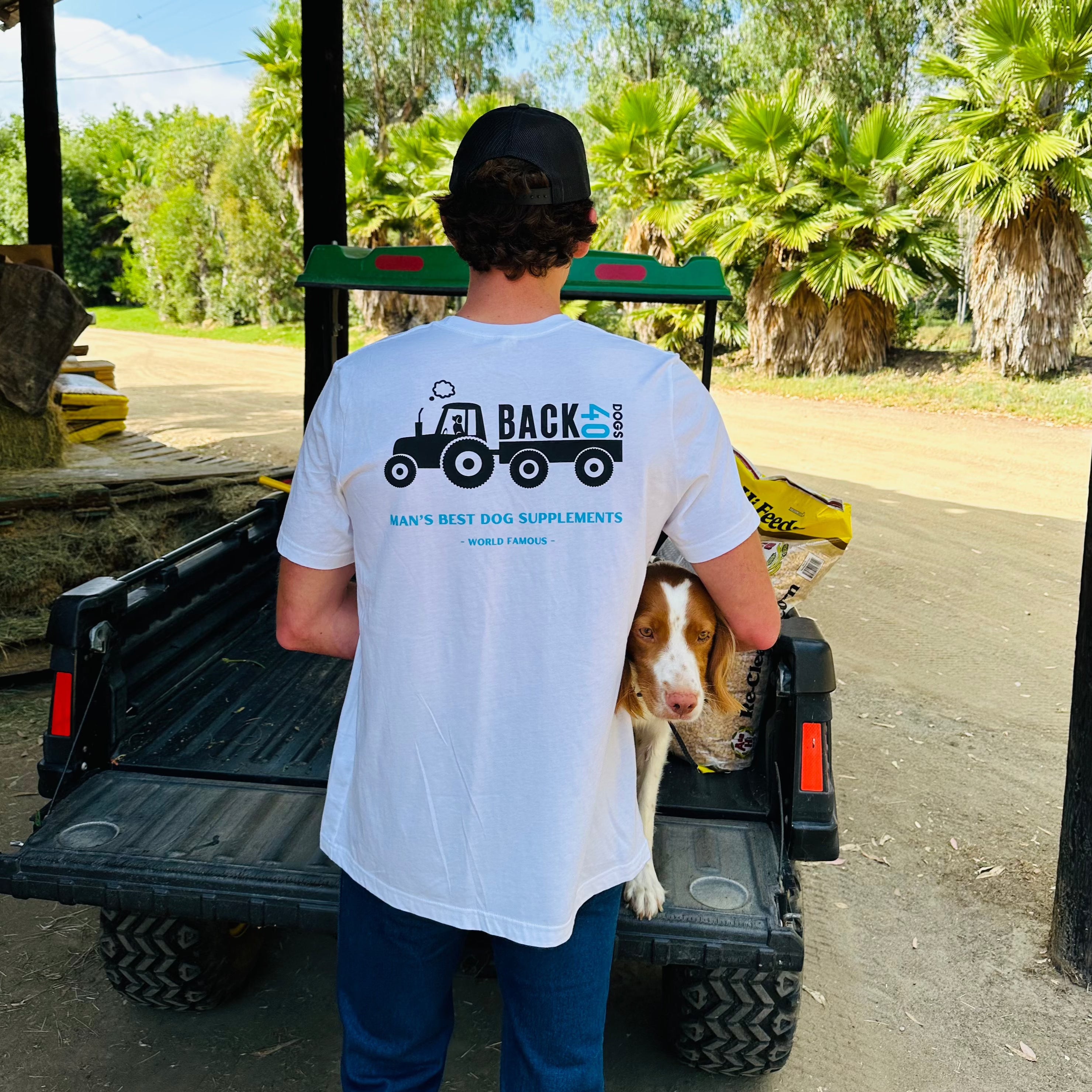 Man's Best Dog Supplements Tee - World Famous