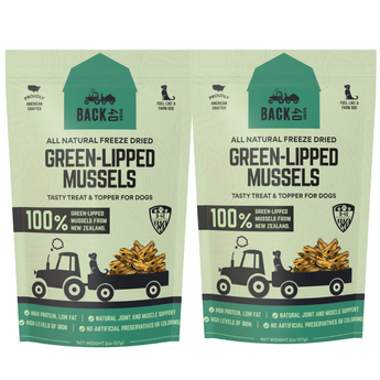 Premium Freeze-Dried Whole Green Lipped Mussels Bundle (2)