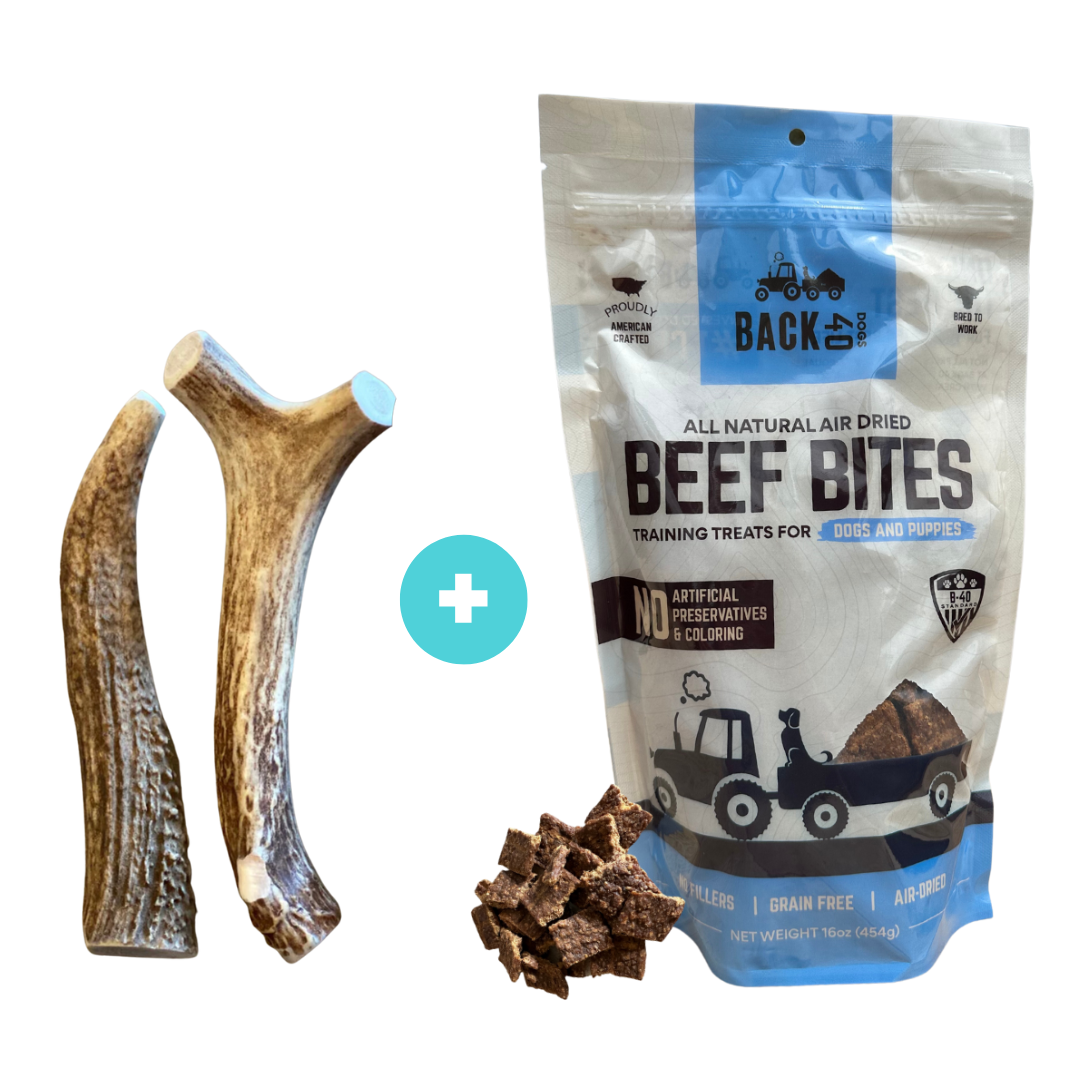 Beef Bites + Antler Chew Bundle