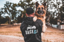 Load image into Gallery viewer, BACK 40 Black Camo Mid-weight Hoodie
