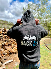Load image into Gallery viewer, BACK 40 Black Camo Mid-weight Hoodie
