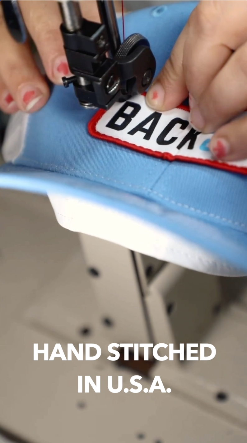 BACK 40 Red, White & Blue Trucker
