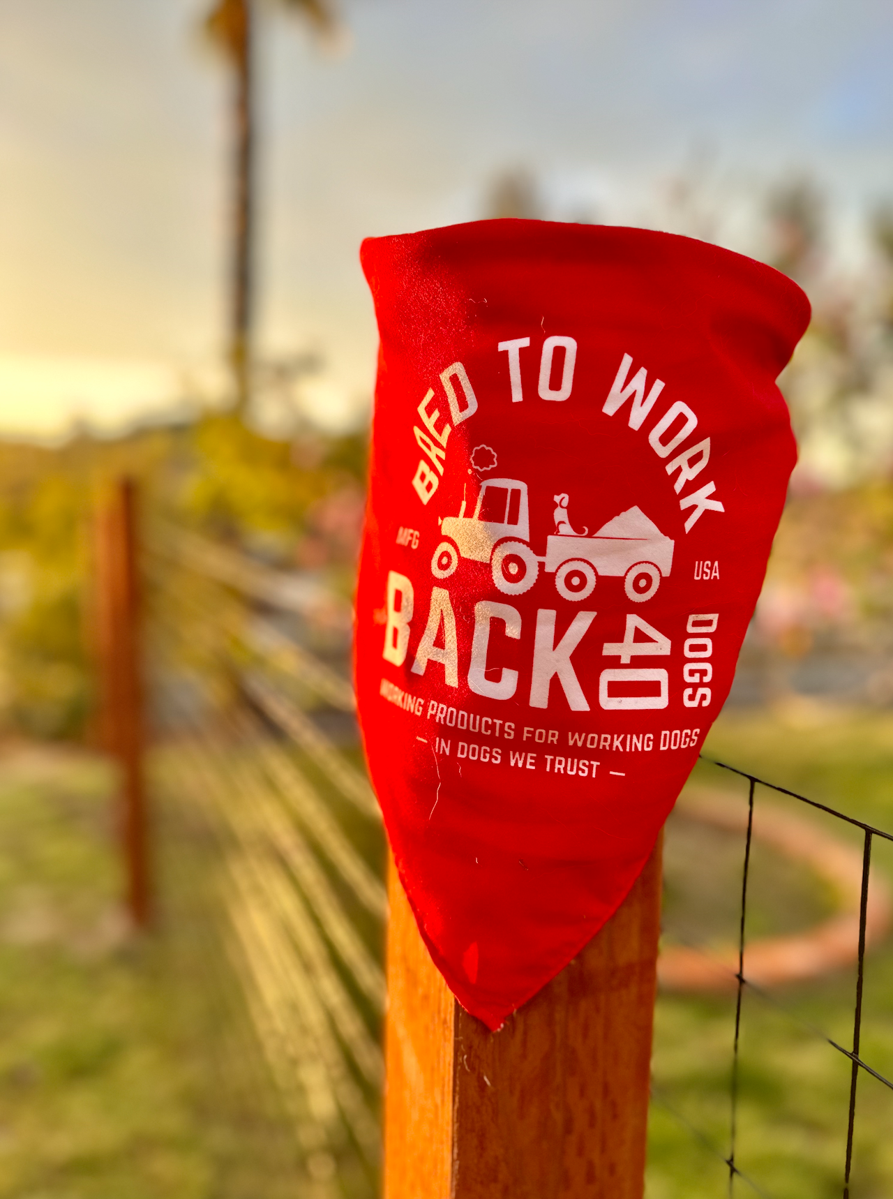 Bred to Work Bandana